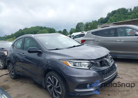 2019 Honda Hr-V Sport из США, поврежденный, VIN 3CZRU6H11KG702929